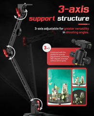 360 Camera Spinning Rotating Platform Rig