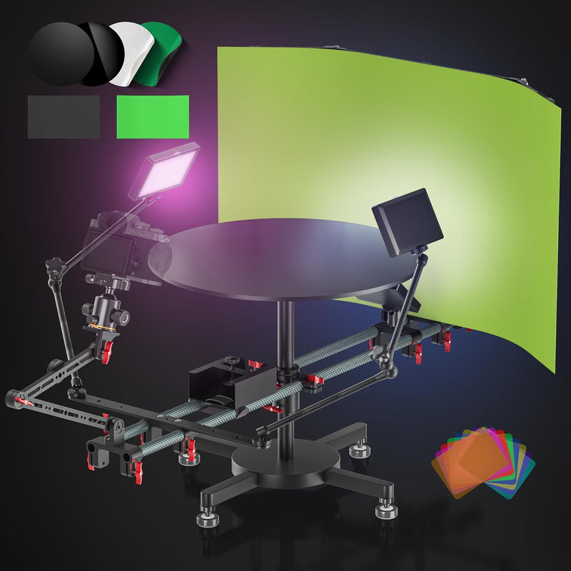 360 Camera Spinning Rotating Platform Rig