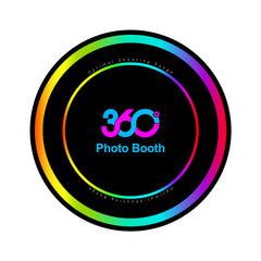 Autocollant avec logo personnalisé - Accessoires pour photomaton 360