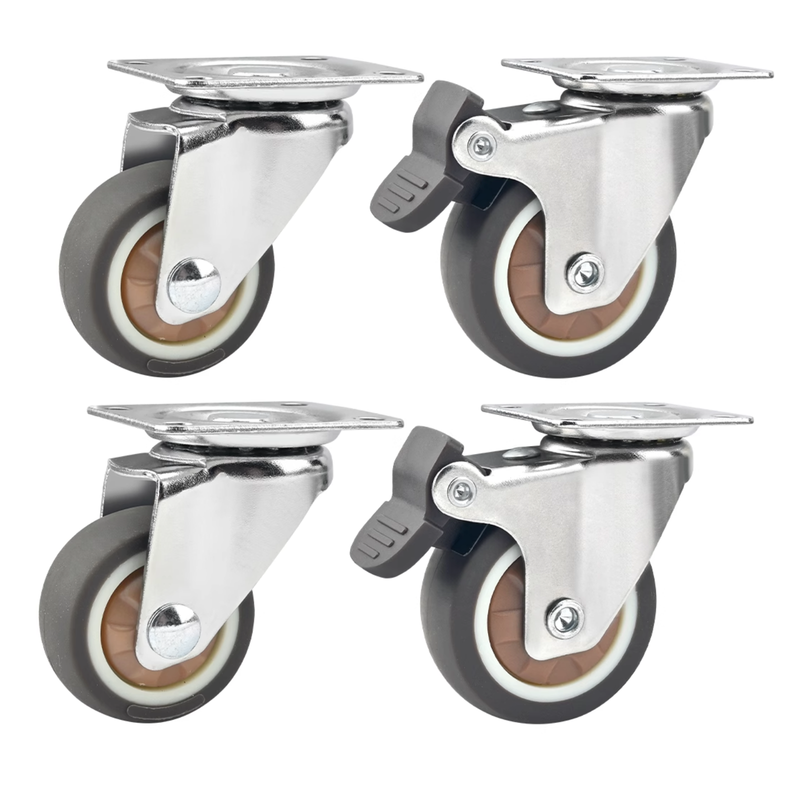 Set of 4 Wheels for Flight Case - 360 Photo Booth Accessories