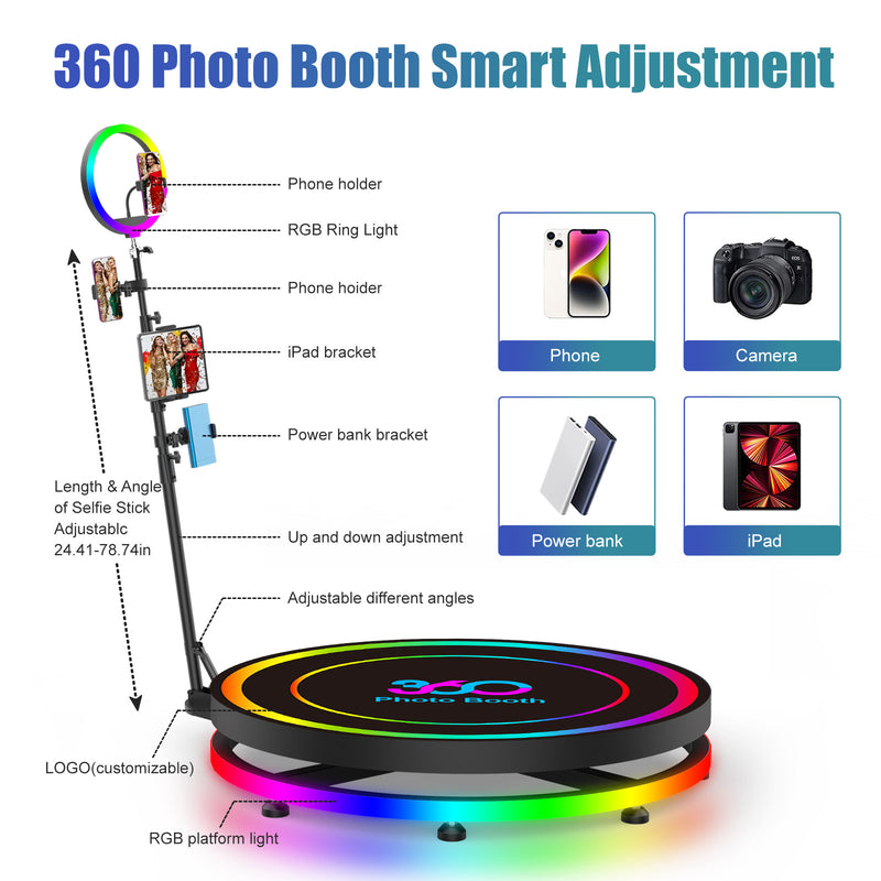 360 Photo Booth - PBM3 - Singl  Light Box